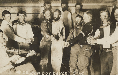 FHSU Archive - Postcard - Cow Boy Dance Stag.png691