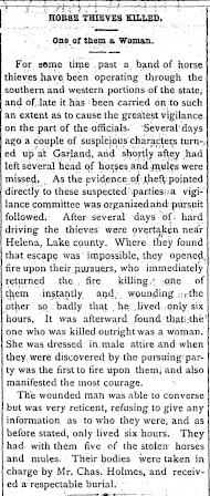 Horse Thieves Killed - Colorado Springs Weekly Gazette - Colorado Historic Newspapers.png291