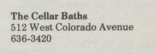 The Cellar Baths - Guild Guide 1980.png