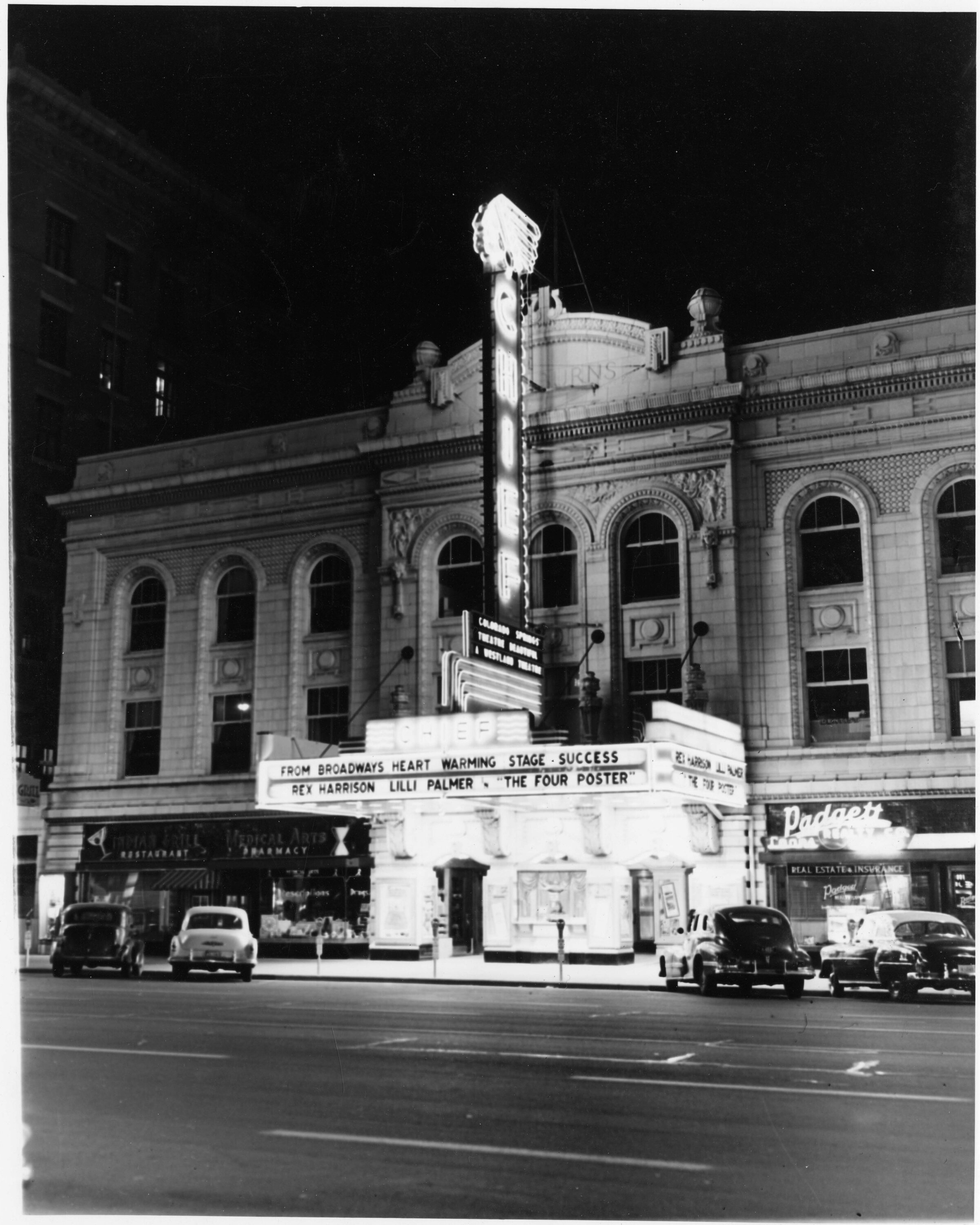 chief theater at night 1952 PPLD Digital Collections.jpeg